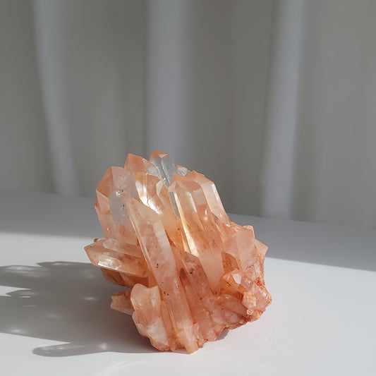 Tangerine Quartz Cluster