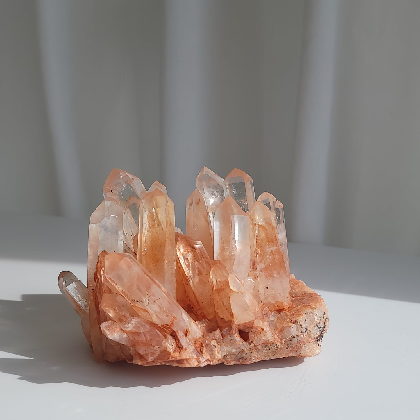 Tangerine Quartz Cluster