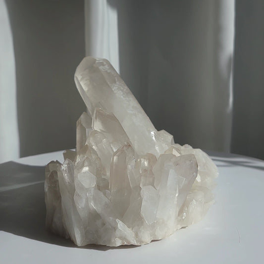 White Quartz cluster