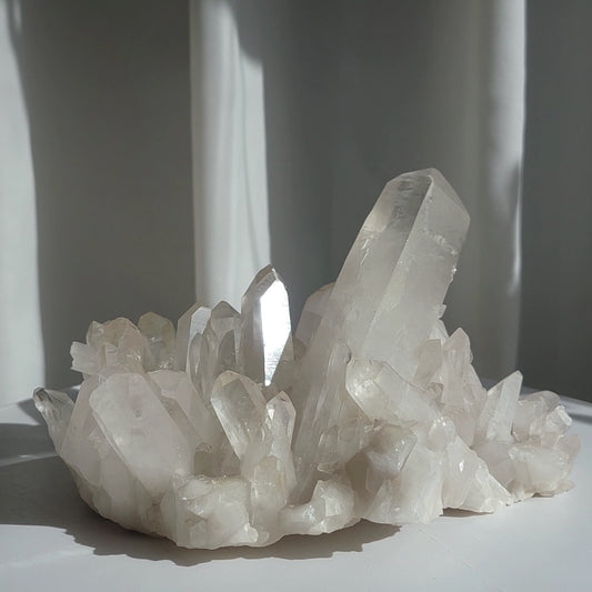White Quartz cluster