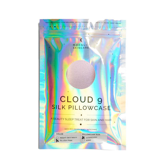 Cloud 9 Silk Pillowcase - Blush Pink - ooolife