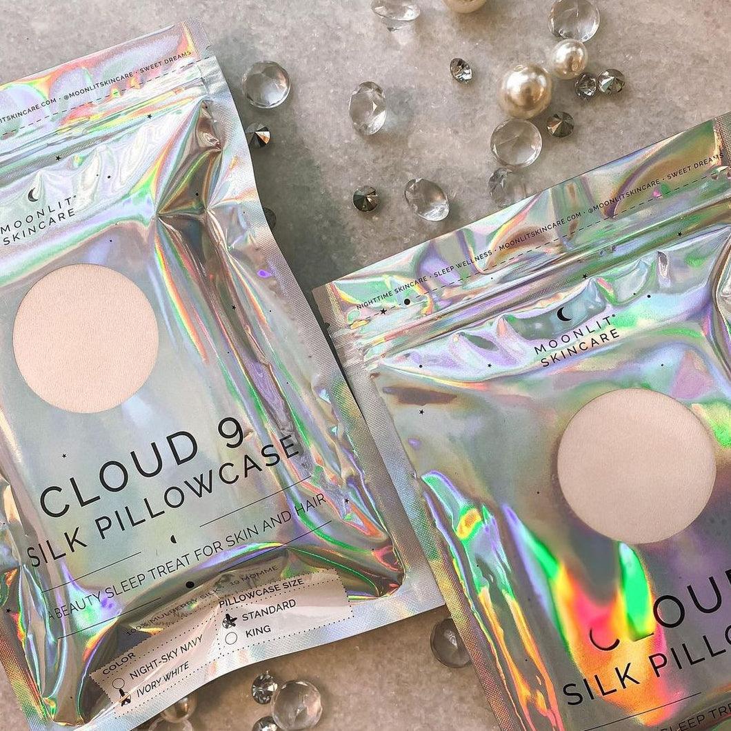 Cloud 9 Silk Pillowcase - Blush Pink - ooolife