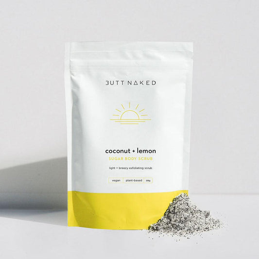 Coconut + Lemon Sugar Body Scrub - ooolife