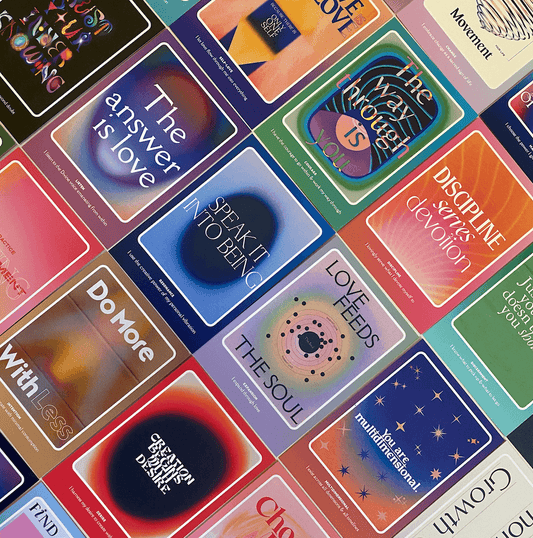 Higher Self Affirmation Deck - ooolife