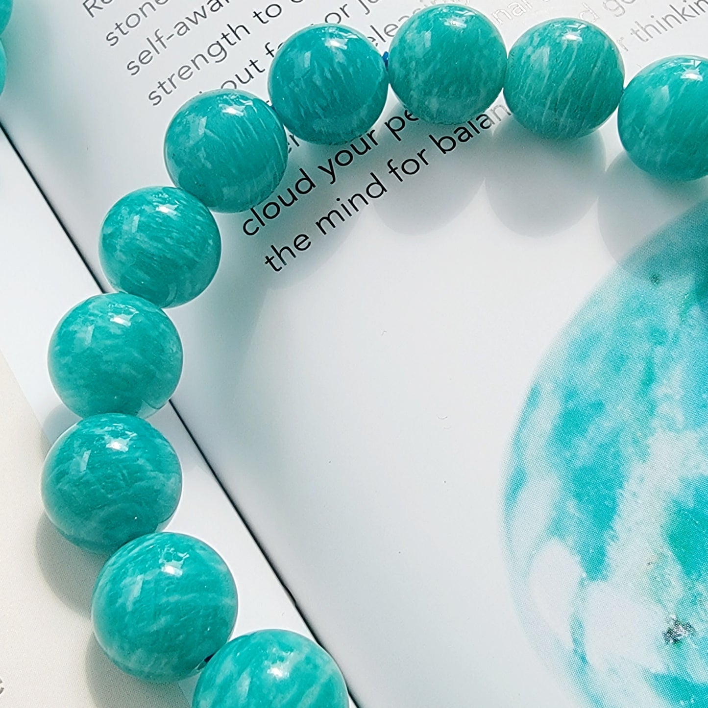 Amazonite 13+mm beads