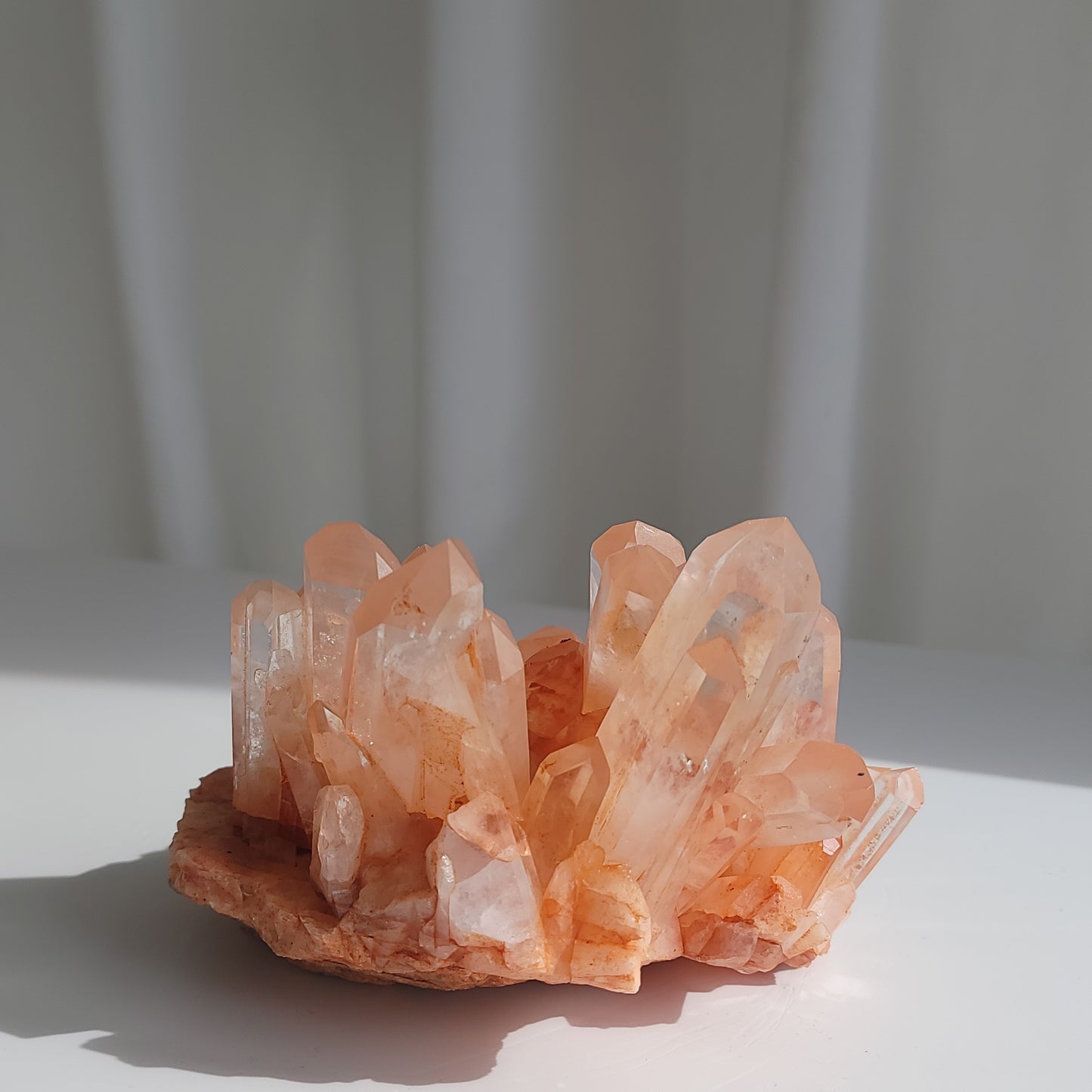Tangerine Quartz Cluster