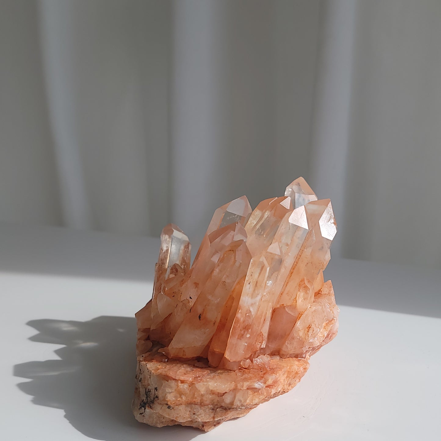 Tangerine Quartz Cluster