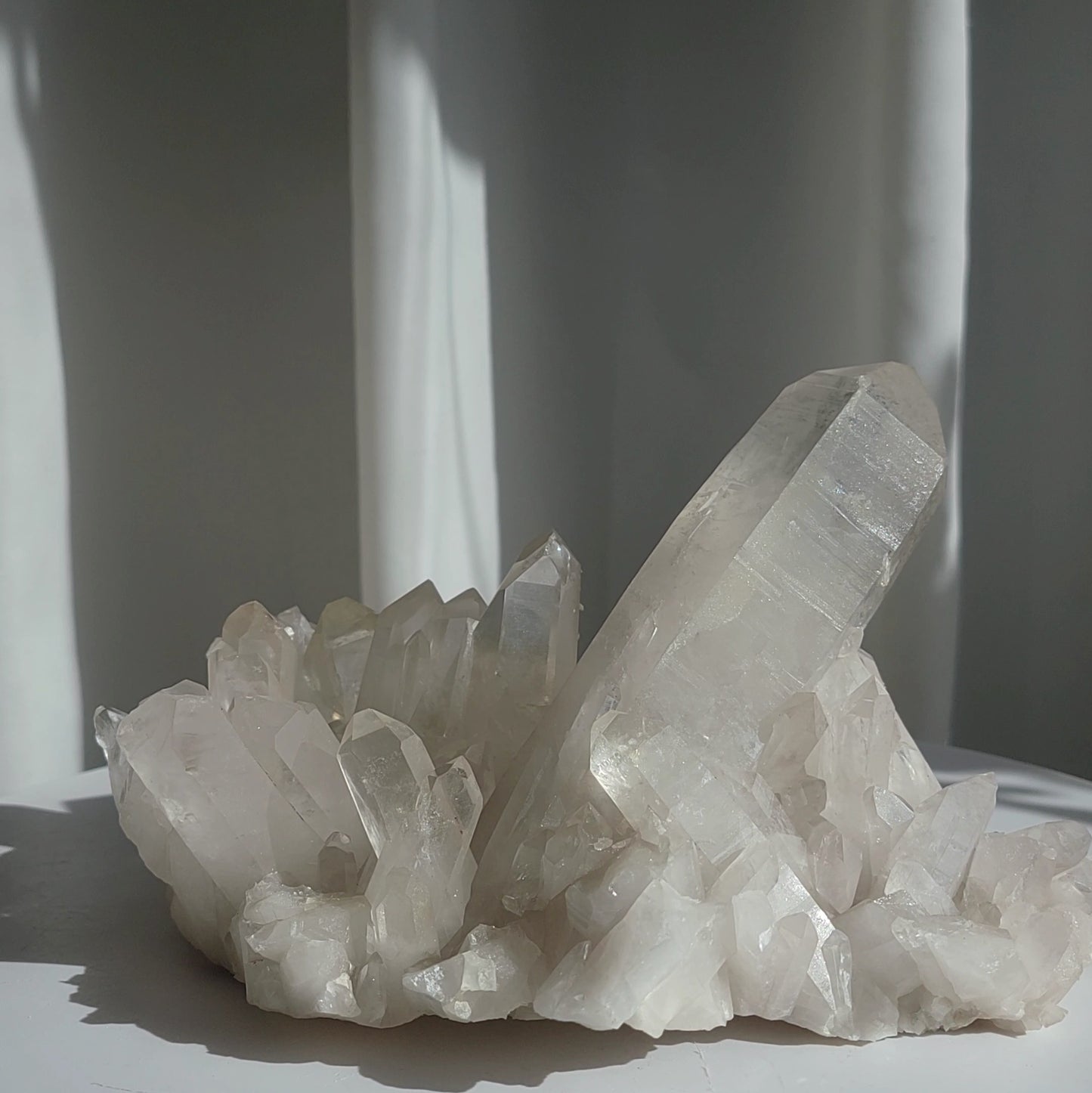 White Quartz cluster