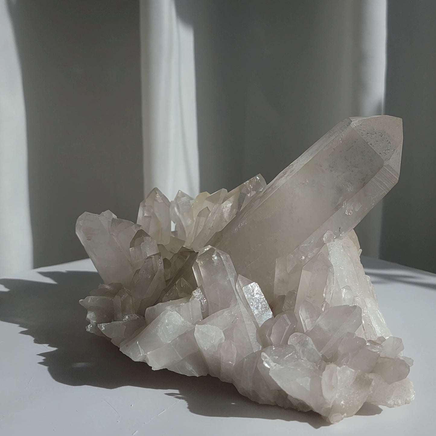 White Quartz cluster