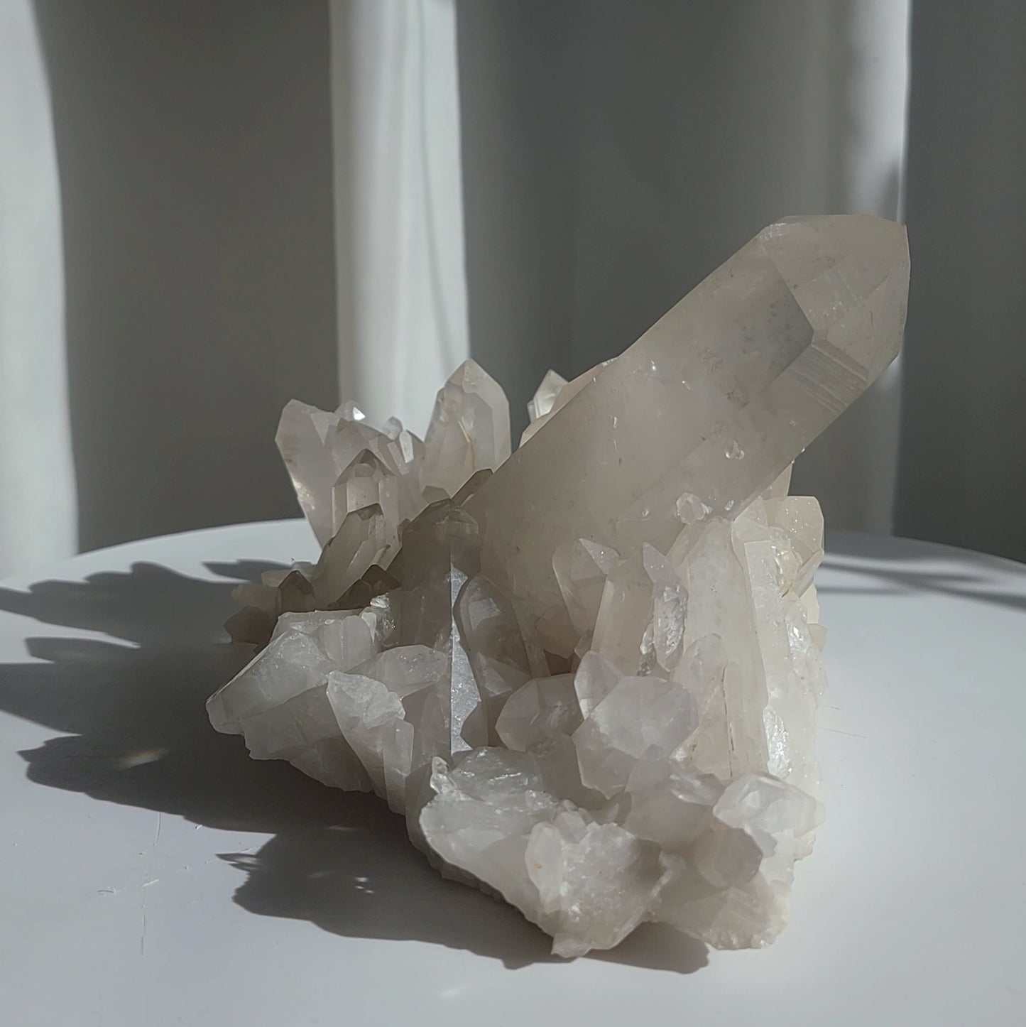 White Quartz cluster