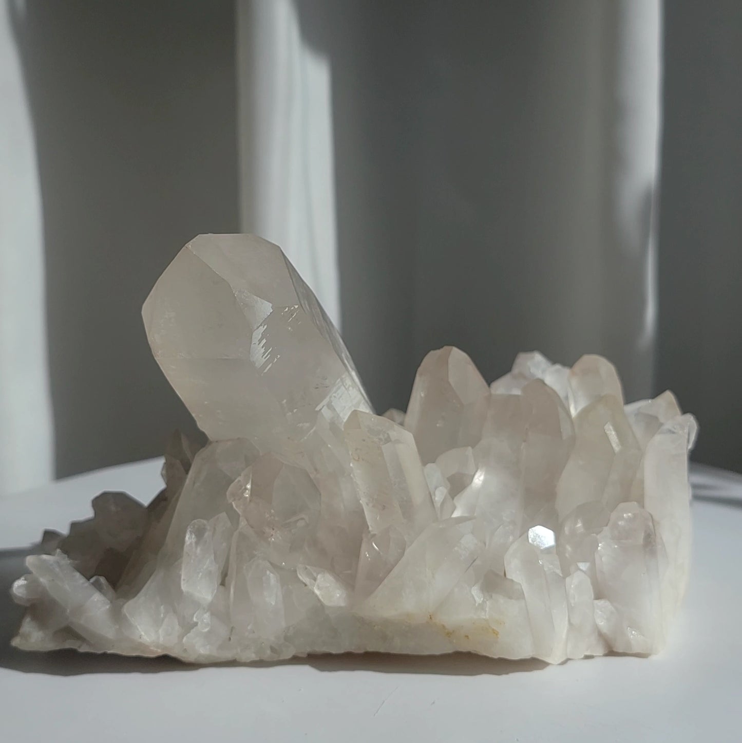 White Quartz cluster