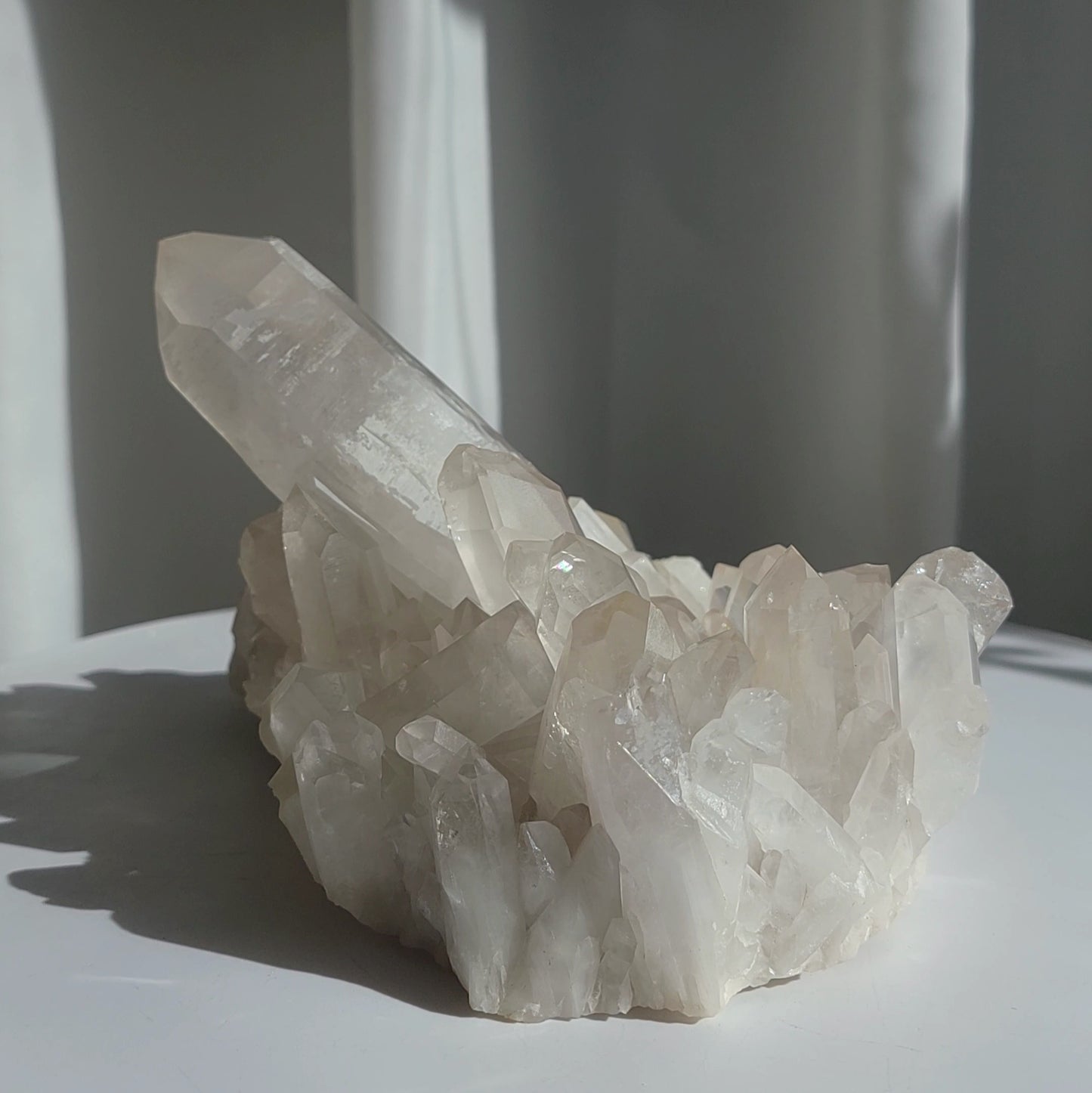 White Quartz cluster