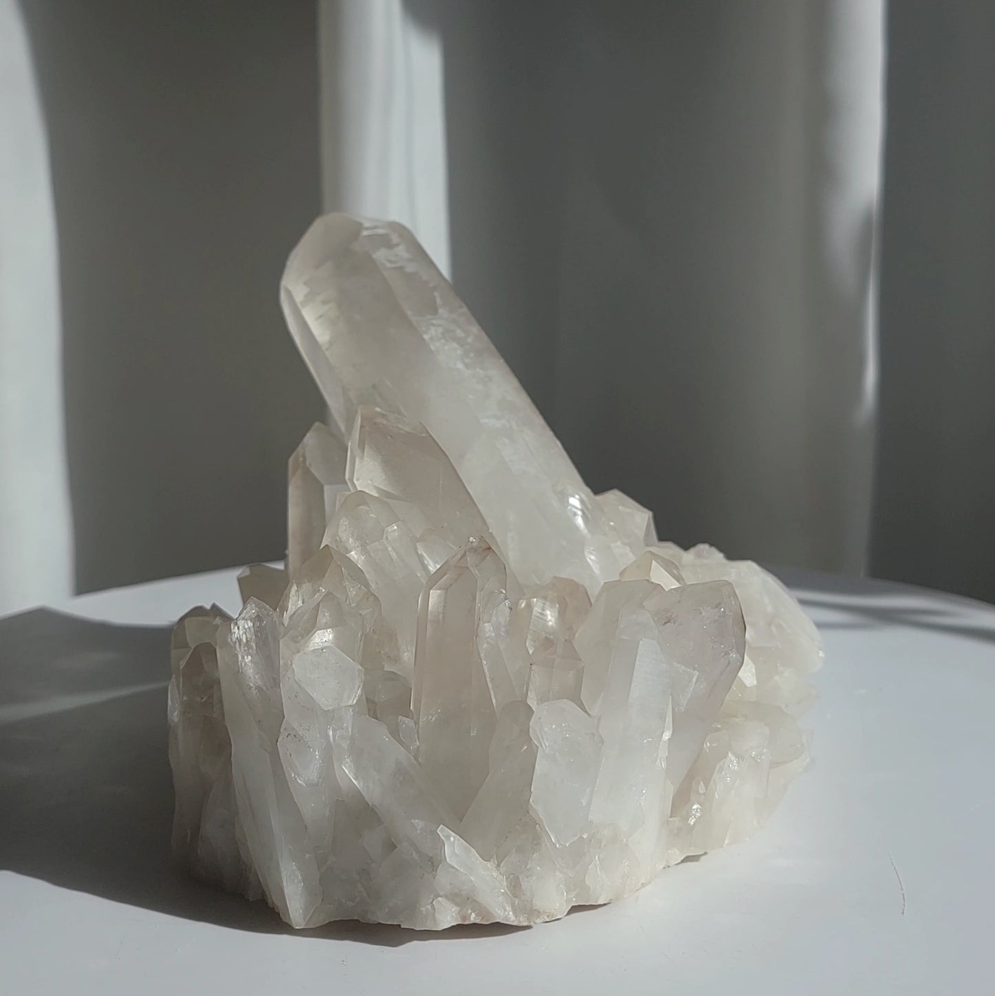 White Quartz cluster