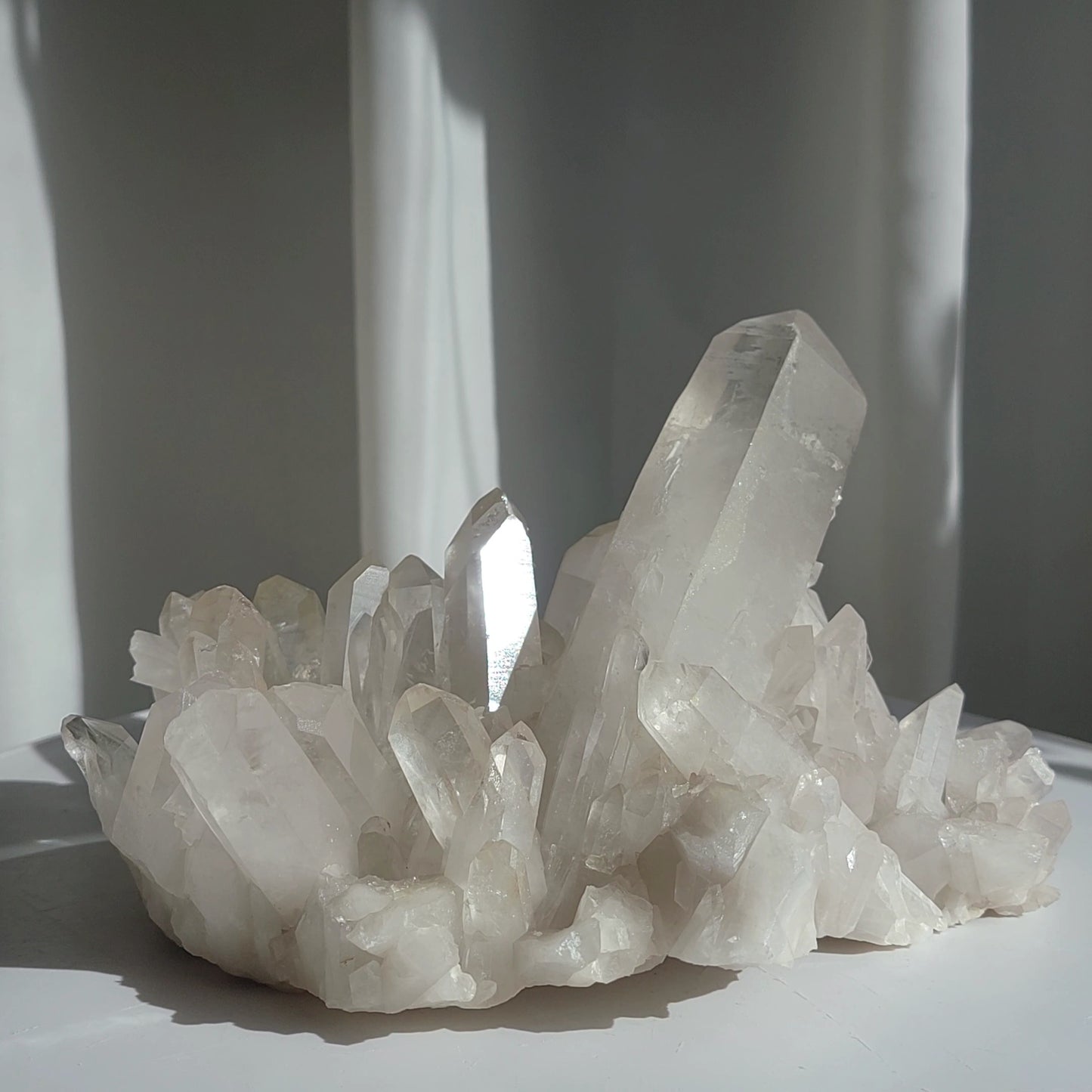 White Quartz cluster