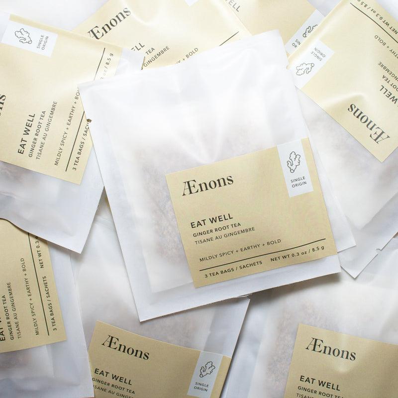 Eat Well Ginger Root Herbal Tea - ooolife