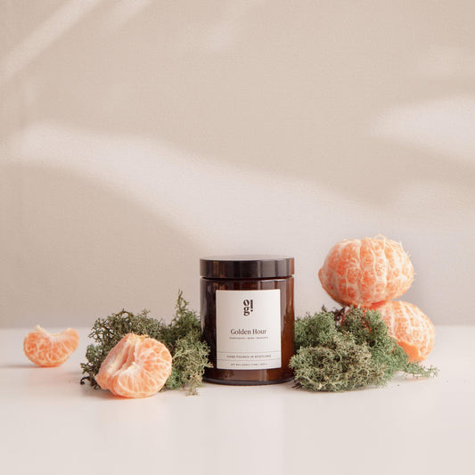 Golden Hour - Sandalwood, Mandarin and Moss Candle - ooolife