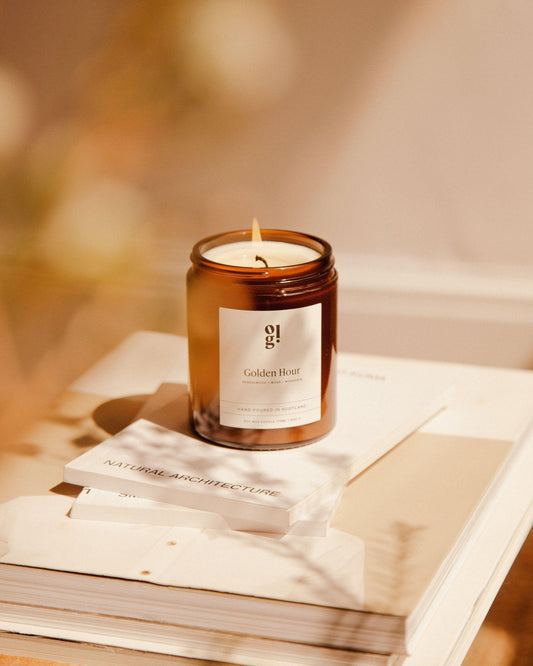 Golden Hour - Sandalwood, Mandarin and Moss Candle - ooolife