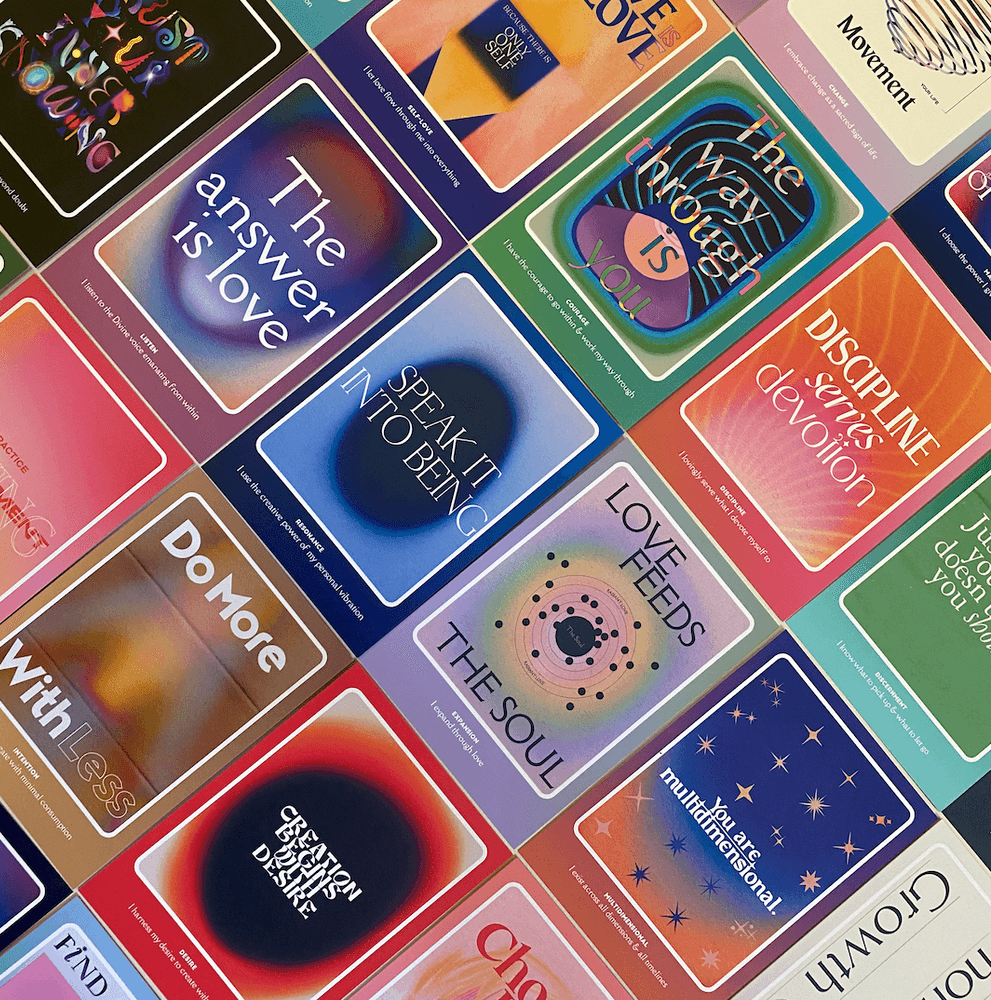 Higher Self Affirmation Deck - ooolife