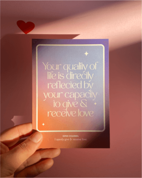 Higher Self Affirmation Deck - ooolife