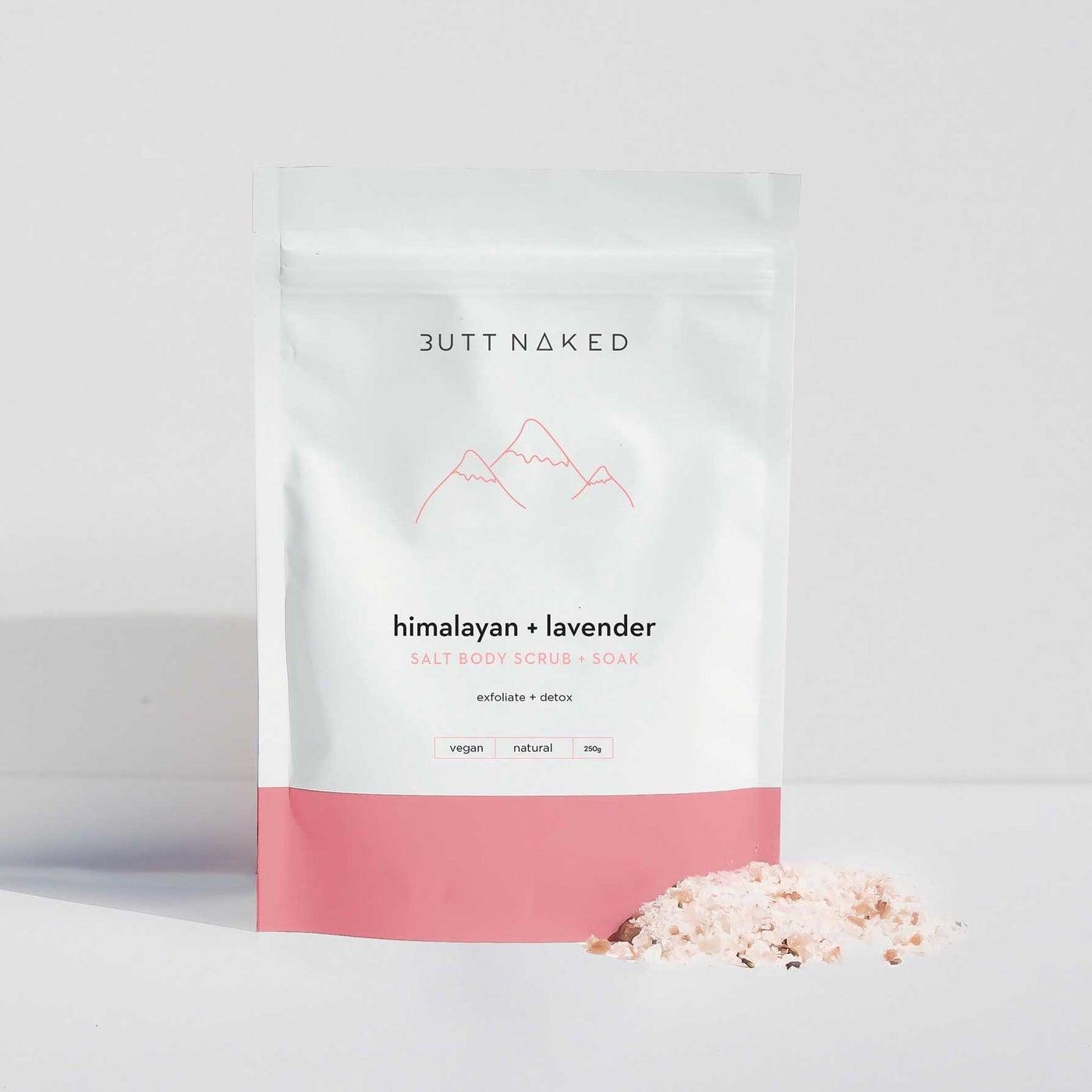 Himalayan + Lavendar Sugar Scrub + Bath Soak - ooolife