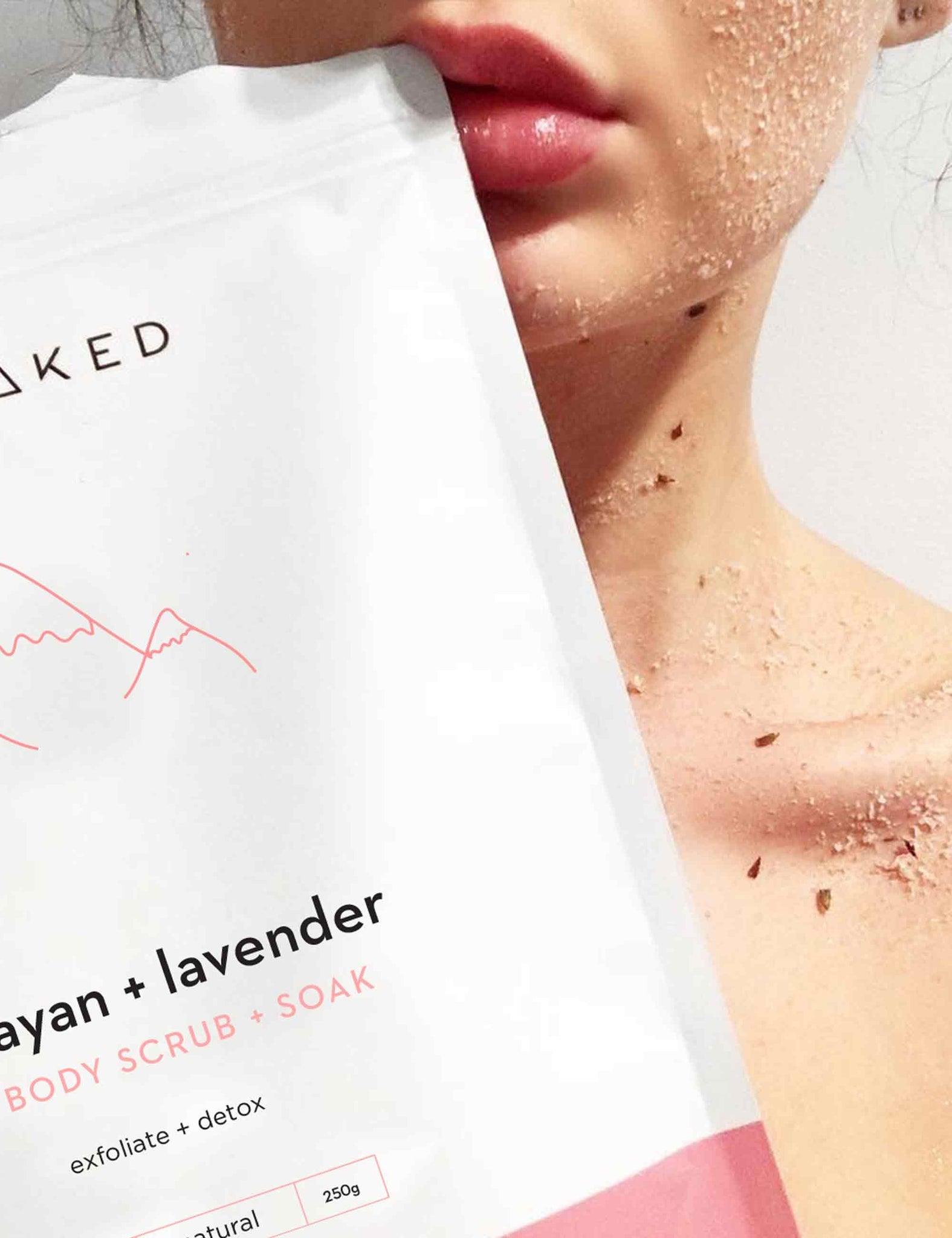 Himalayan + Lavendar Sugar Scrub + Bath Soak - ooolife