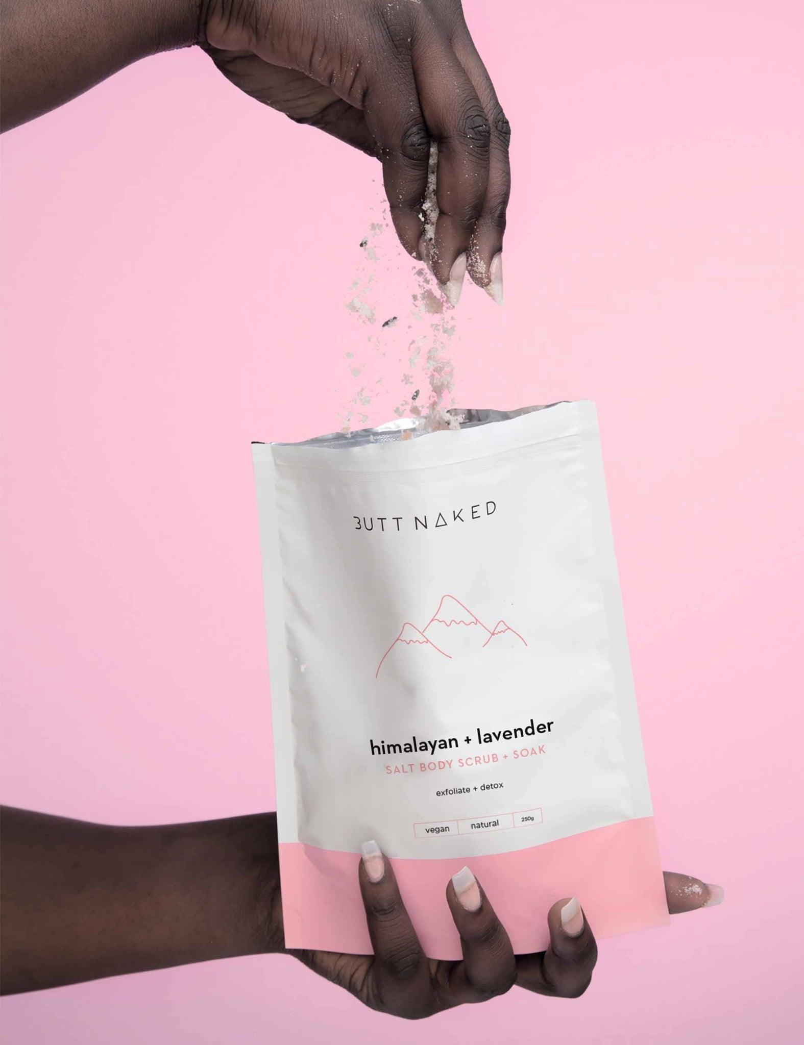 Himalayan + Lavendar Sugar Scrub + Bath Soak - ooolife