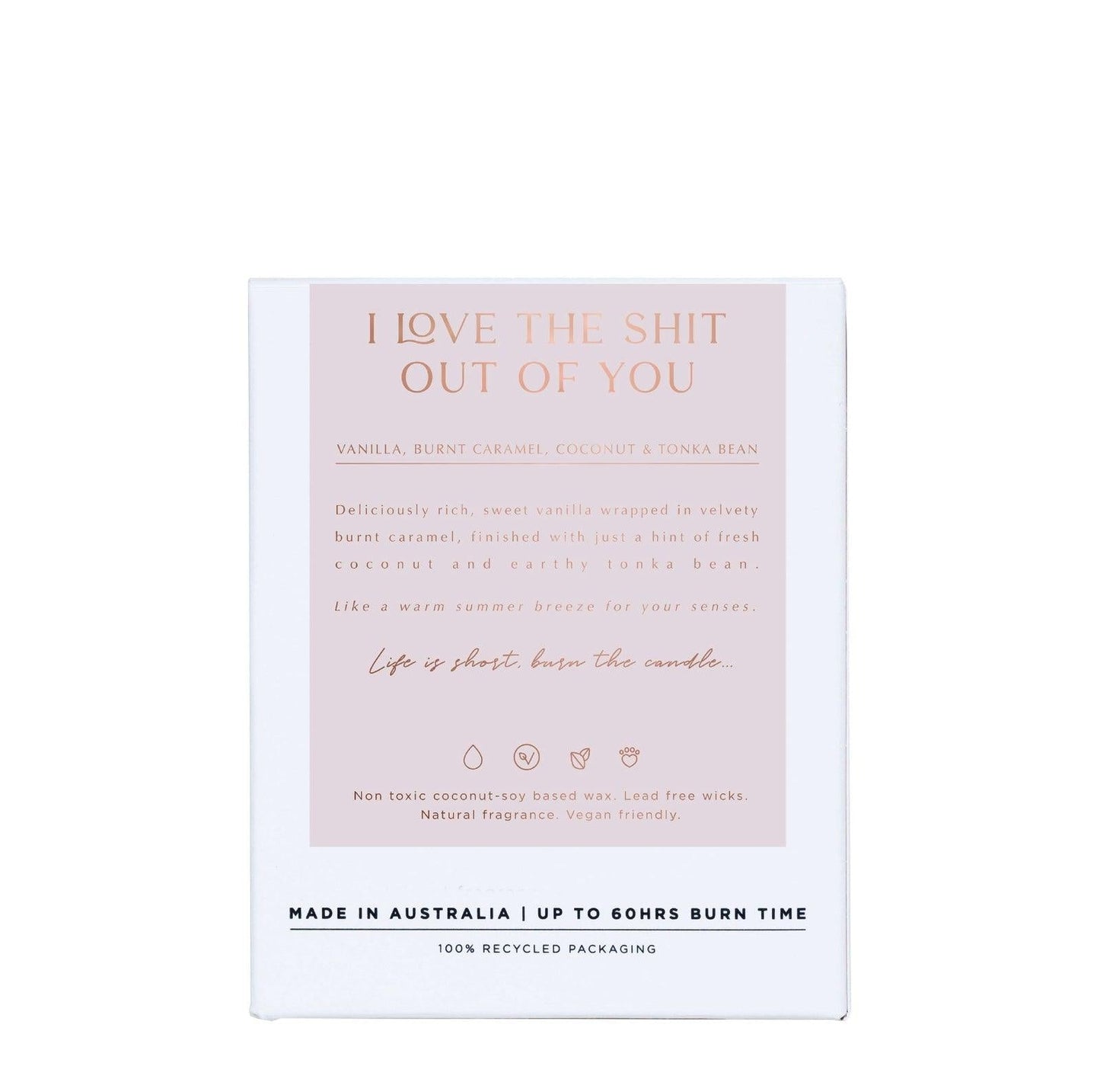 Love You Candle - ooolife