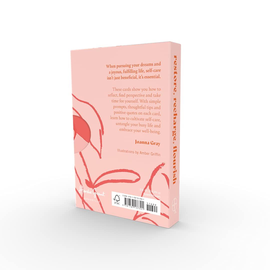 Restore, Recharge, Flourish – 52 Cards: Self-Care Prompts and Uplifting Quotes - ooolife