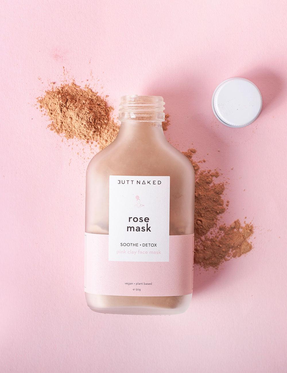 Rose Clay Face Mask - ooolife
