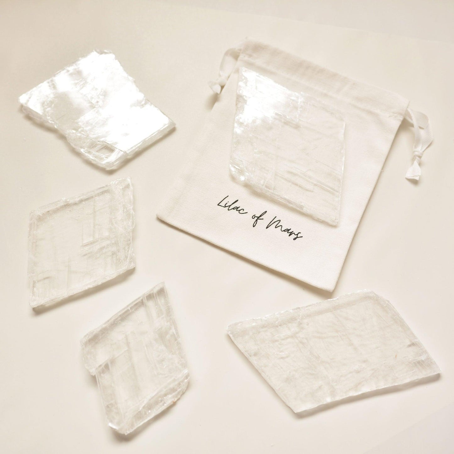 Selenite Slab - ooolife