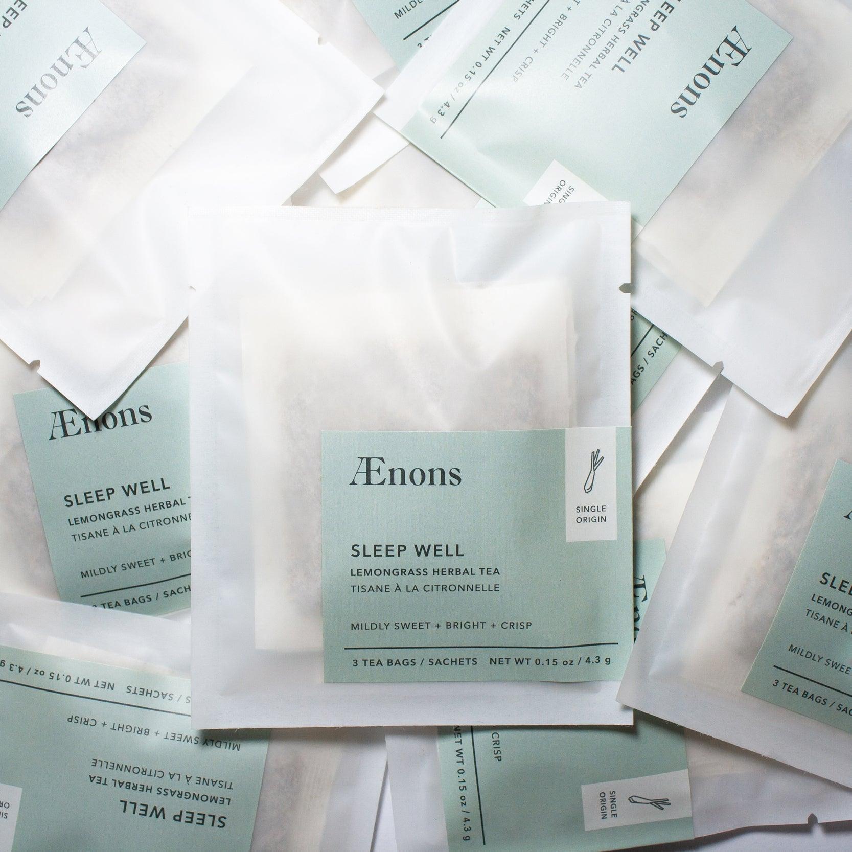 Sleep Well Lemongrass Herbal Tea - ooolife